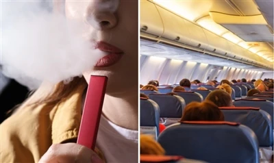 Kan du ta engangs vapes på et fly