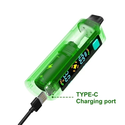 Hvor lenge skal du lade en disponibel vapepenn?