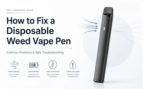 Hvordan fikser jeg disponibel ugrasvapepenn? Vanlige problemer og fikser