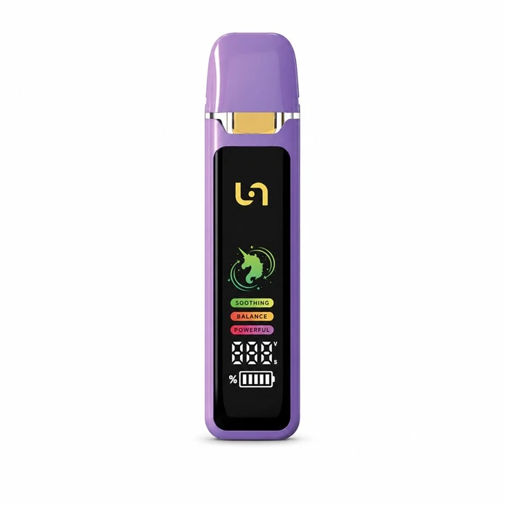 Vape-penner med skjerm